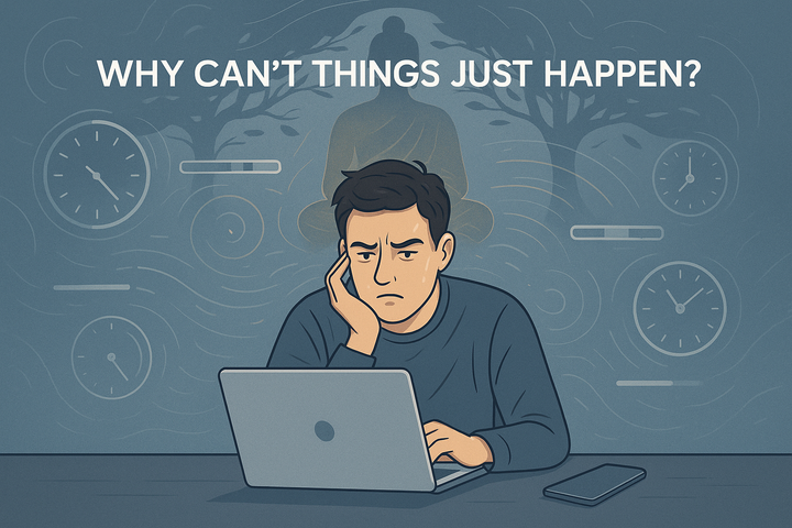 Why Can't Things Just Happen?